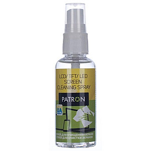 Спрей Patron (F3-014) для очищення TFT/LCD/LED/Plasma екранів, 50 мл
