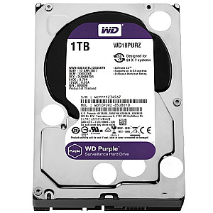 Накопичувач HDD SATA 1.0TB WD Purple 5400rpm 64MB (WD10PURZ)