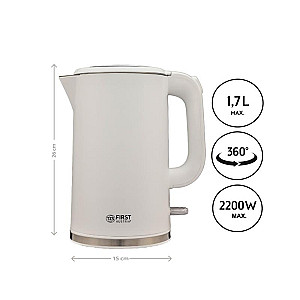 Електрочайник First FA-5407-2-WI