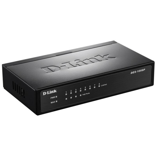 Комутатор D-Link DES-1008P/C1A
