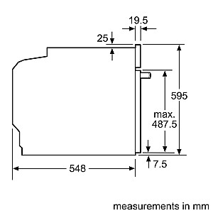 Духова шафа Bosch HBA172BS0