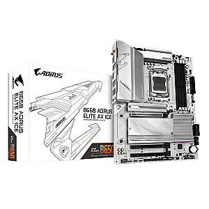 Материнська плата Gigabyte B650 Aorus Elite AX Ice Socket AM5