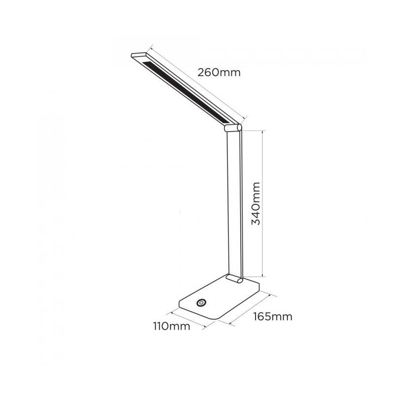Настільна світлодіодна лампа ELM Rodeo 9W IP20 4000K (27-0004)