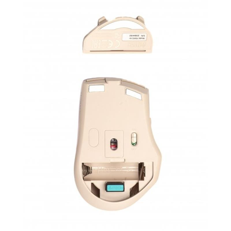 Комплект (клавіатура, мишка) бездротовий A4Tech Fstyler FG2400 Air Beige