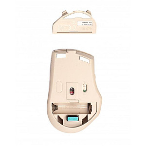 Комплект (клавіатура, мишка) бездротовий A4Tech Fstyler FG2400 Air Beige