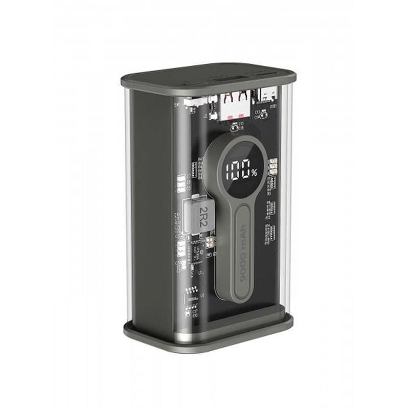 Універсальна мобільна батарея Gembird 9000mAh Black (PB09-TQC3-01)