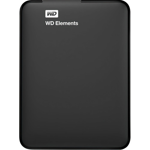 Зовнішній жорсткий диск 2.5" USB 2.0TB WD Elements Portable Black (WDBU6Y0020BBK-WESN)