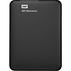 Зовнішній жорсткий диск 2.5" USB 2.0TB WD Elements Portable Black (WDBU6Y0020BBK-WESN)