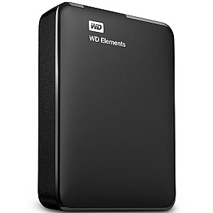 Зовнішній жорсткий диск 2.5" USB 2.0TB WD Elements Portable Black (WDBU6Y0020BBK-WESN)