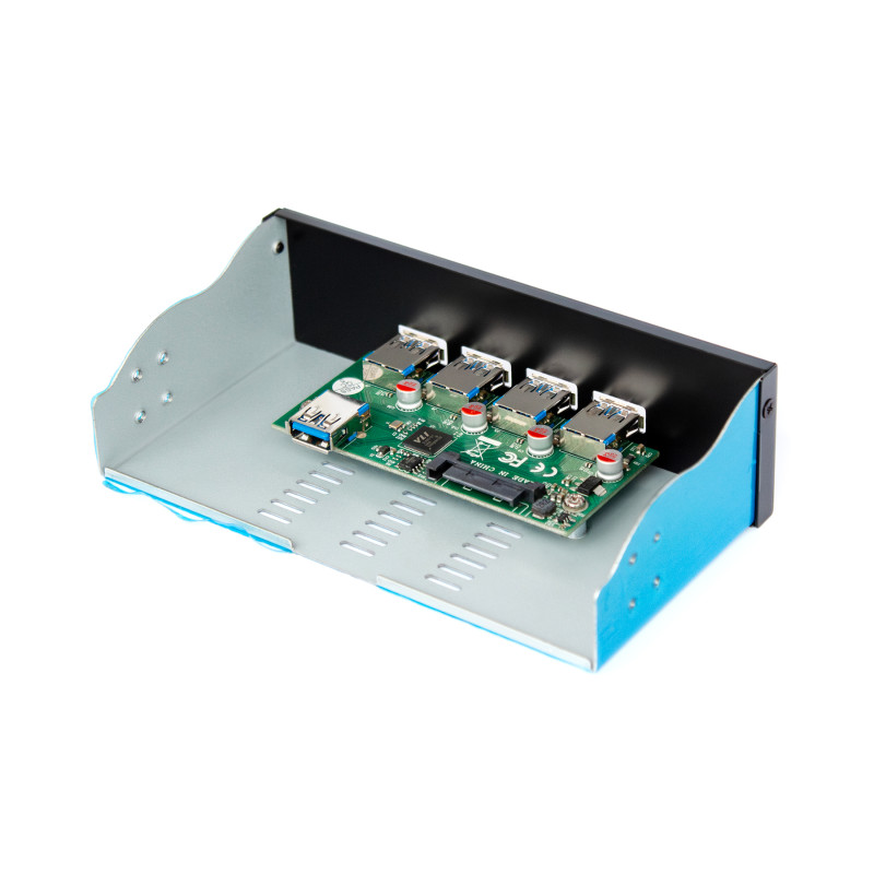 USB-хаб Frime USB 3.1 4 x type A VL820 Black (ECF-FP4xTA.53)