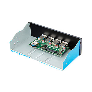 USB-хаб Frime USB 3.1 4 x type A VL820 Black (ECF-FP4xTA.53)