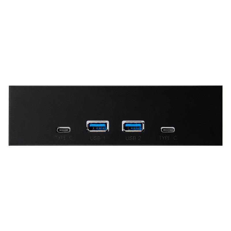 USB-хаб Frime USB 3.1 2 x type A & 2 x type C VL820 Black (ECF-FP2xTA&2xTC.54)