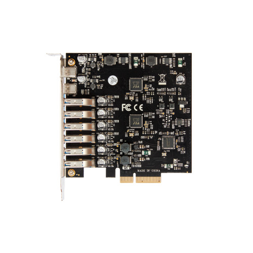 Плата розширення Frime PCI-E to USB3.2 Gen2 TYPE-A+C (6+2 порти) ASM3142+VL822 (ECF-PCIEtoUSB013)