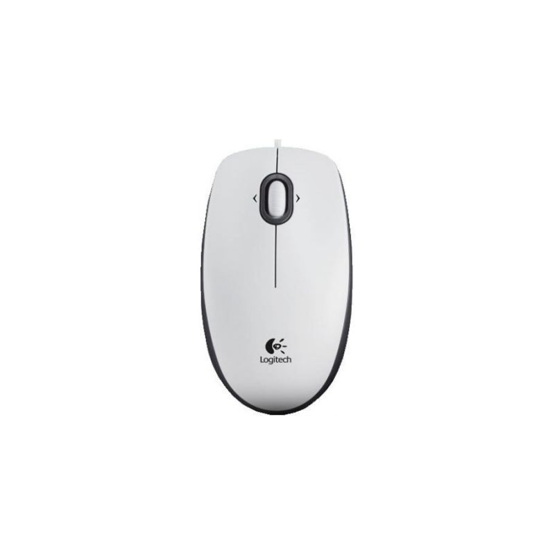 Миша Logitech M100 White (910-005004)