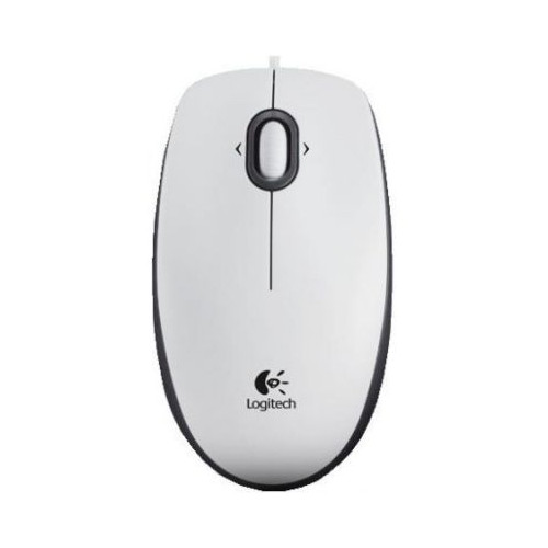 Миша Logitech M100 White (910-005004)