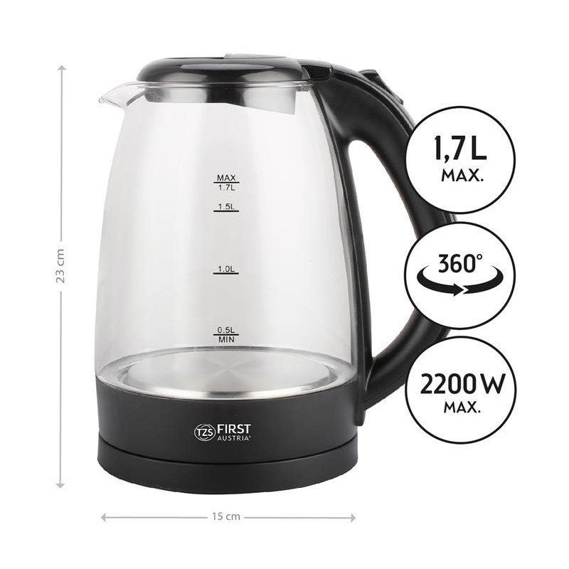 Електрочайник First FA-5404-1-BA