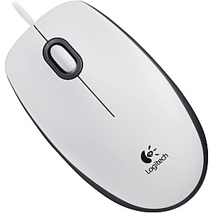 Миша Logitech M100 White (910-005004)