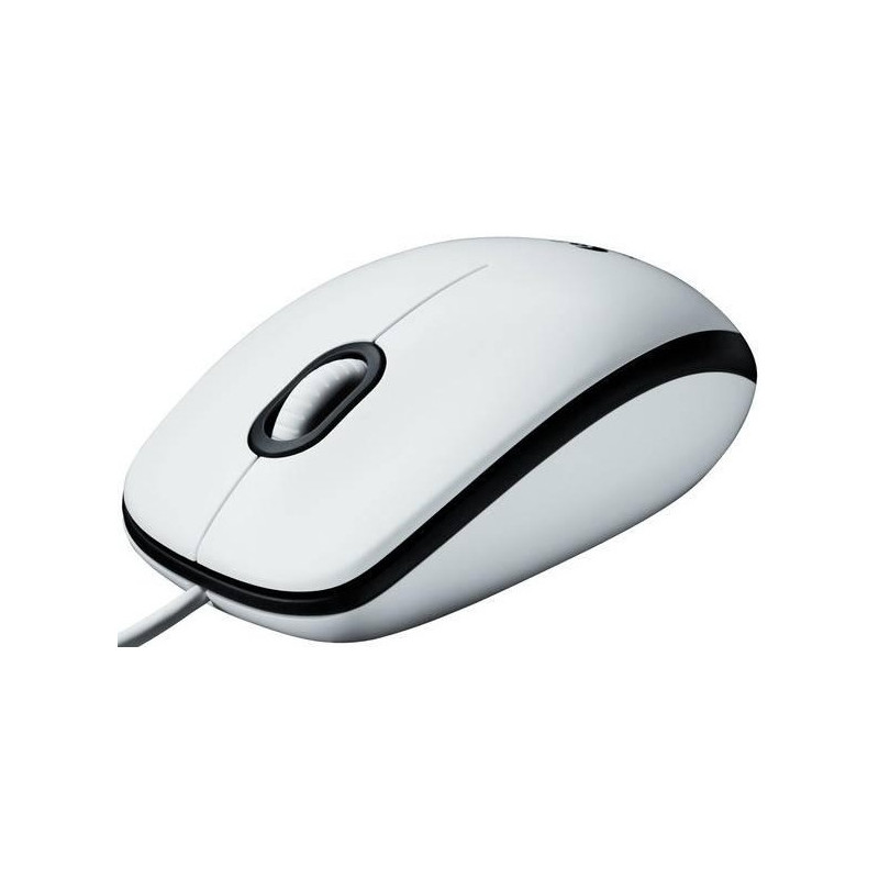 Миша Logitech M100 White (910-005004)