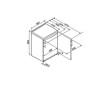 Холодильник Liebherr T 1410