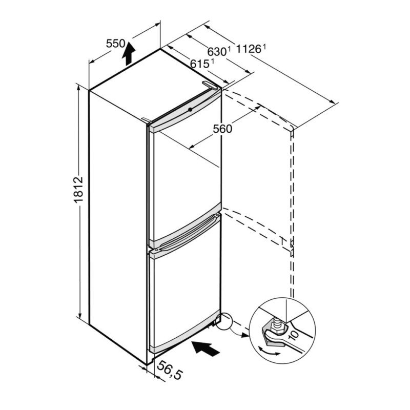 Холодильник Liebherr CUe 3331
