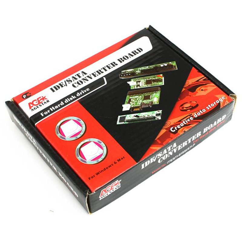 Конвертер Agestar ISSI IDE-SATA/SATA-IDE