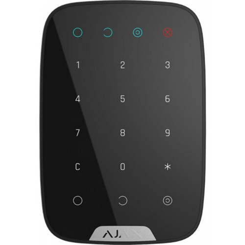 Бездротова сенсорна клавіатура Ajax KeyPad Black (000005653/8722.12.BL1)