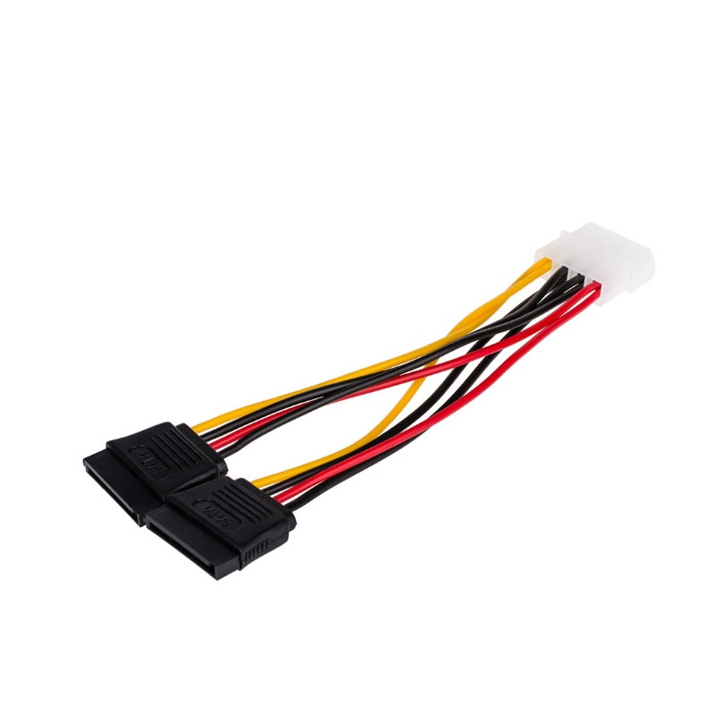 Кабель живлення Atcom (16148) Molex-2Sata, 0.2 м