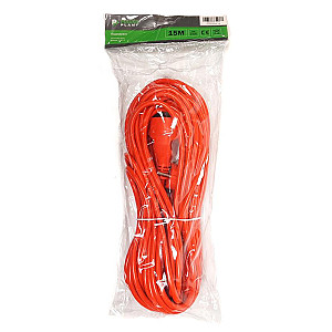 Подовжувач PowerPlant JY-3024/15 (PPCA08M150S1) 1 розетка, 15 м, помаранчевий