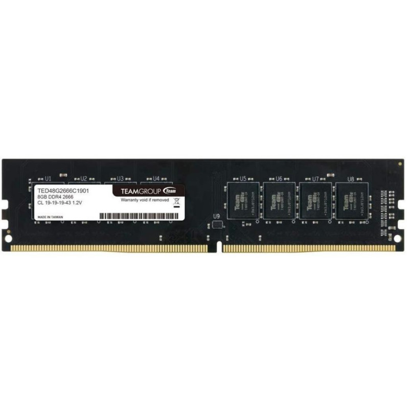 Модуль пам`яті DDR4 8GB/2666 Team Elite (TED48G2666C1901)