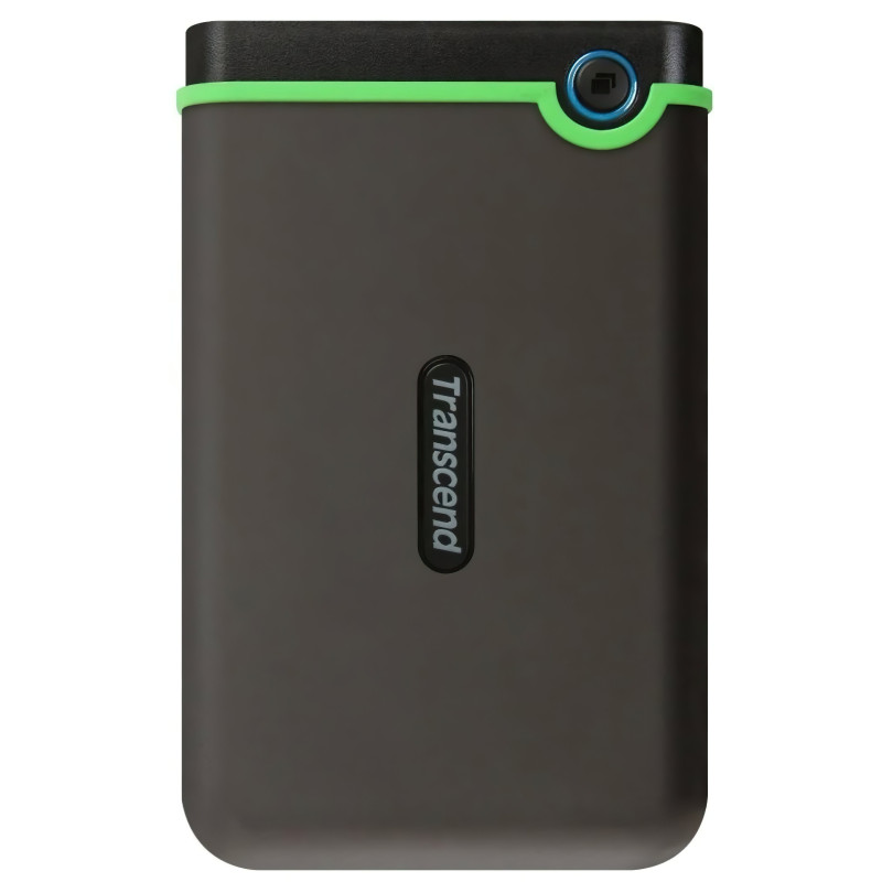 Накопичувач зовнiшнiй HDD 2.5" USB 2.0TB Transcend StoreJet 25M3 Iron Gray Slim (TS2TSJ25M3S)