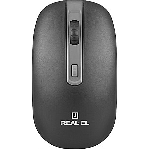 Миша бездротова REAL-EL RM-303 Black/Grey