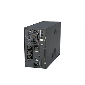 Джерело безперебійного живлення EnerGenie EG-UPS-PS2000-01 2000VA, Line Int., AVR, 3xIEC, метал