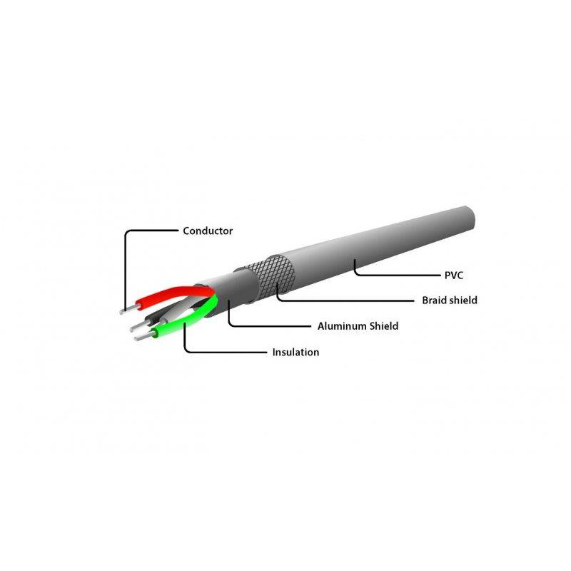 Кабель Cablexpert USB - Lightning (M/M), спіральний, 1.5 м, білий (CC-LMAM-1.5M-W)