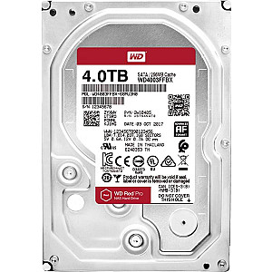 Накопичувач HDD SATA 4.0TB WD Red Pro NAS 7200rpm 256MB (WD4003FFBX)