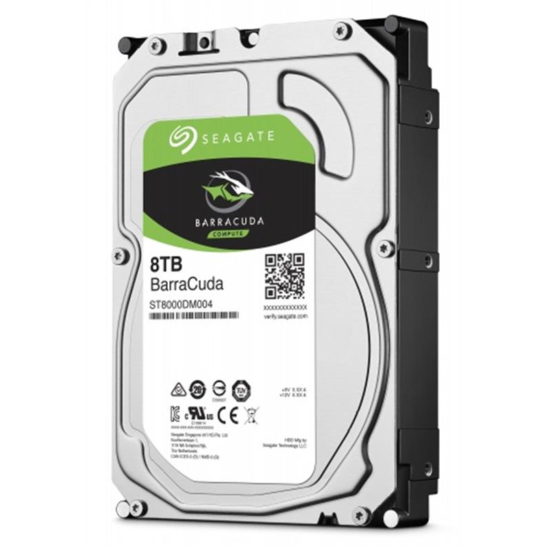 Накопичувач HDD SATA 8.0TB Seagate BarraCuda 5400rpm 256MB (ST8000DM004)