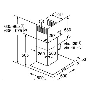 Витяжка Bosch DWB66DM50