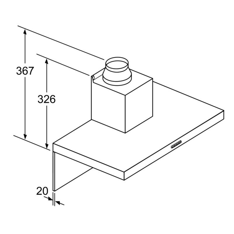 Витяжка Bosch DWB66DM50