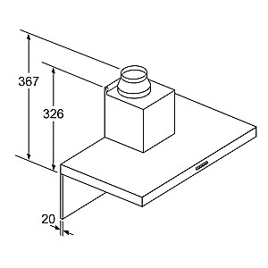 Витяжка Bosch DWB66DM50