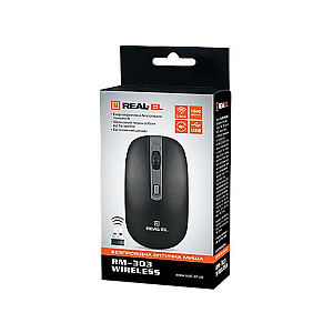 Миша бездротова REAL-EL RM-301 Wireless Black