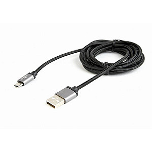 Кабель Cablexpert USB - micro USB V 2.0 (M/M), 1.8 м, чорний (CCB-mUSB2B-AMBM-6) 