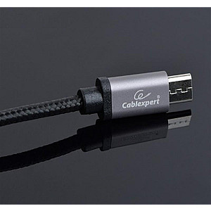 Кабель Cablexpert USB - micro USB V 2.0 (M/M), 1.8 м, чорний (CCB-mUSB2B-AMBM-6) 