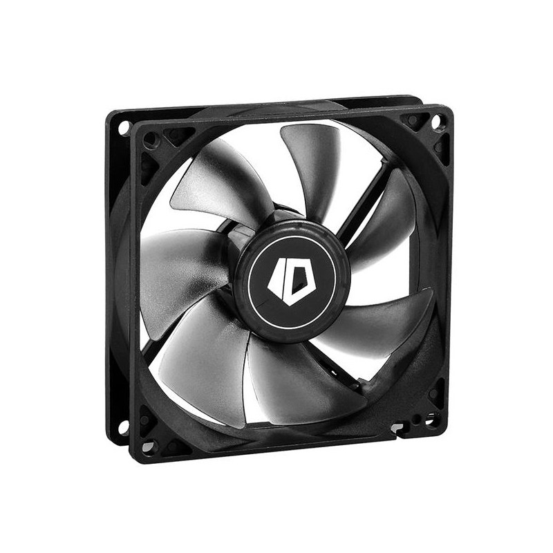 Вентилятор ID-Cooling NO-9225-SD, 92x92x25мм, 3-pin, чорний