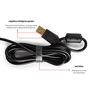 Клавіатура Motospeed CK107 Outemu Blue RGB Ukr Black (mtk96mb)