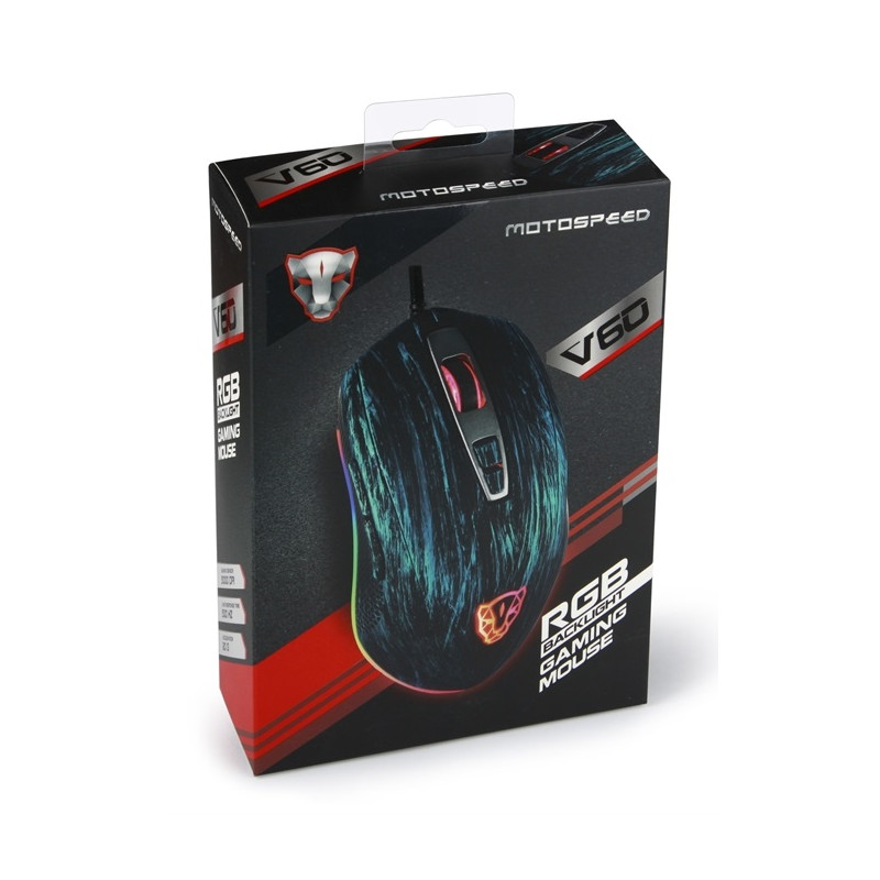 Миша Motospeed V60 Van Gogh Blue (mtv60van)