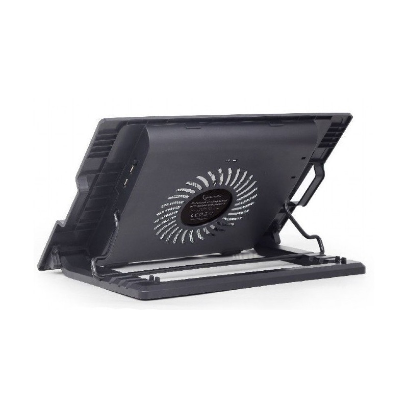 Підставка для ноутбука Gembird NBS-1F17T-01 Black 17"
