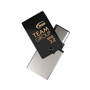 Флеш-накопичувач USB3.1 64GB OTG Type-C Team M181 Black (TM181364GB01)