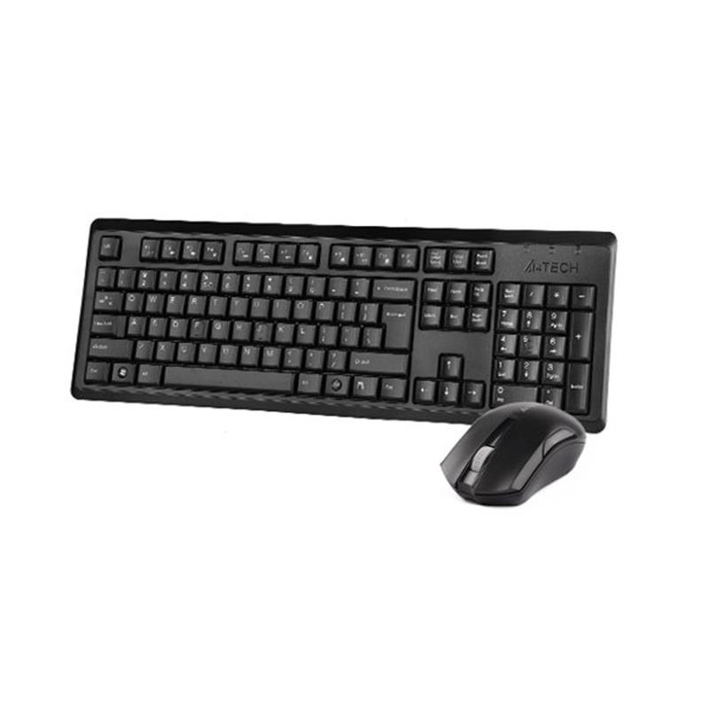 Комплект (клавіатура, миша) бездротовий A4Tech 4200N (GR-92+G3-200N) Black USB