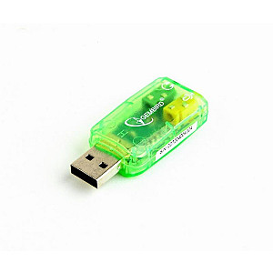 Звукова карта Gembird SC-USB-01 Green