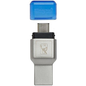 Кардрідер Kingston MobileLite Duo 3C Dual Interface USB3.1 Type-A and Type-C microSD (FCR-ML3C) Metall Casing