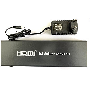 Розгалужувач (спліттер) Atcom (7688) HDMI 8 портів, підтримка UHD 4K